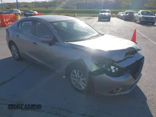 2015 Mazda 3 i Touring with VIN 3MZBM1V77FM222837, listed as a IAAI auction lot 42045649 with 161,134 mi miles. Bid and sale history available at carsss.com. Image 1.