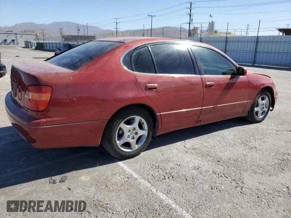 1998 Lexus GS 300 z VIN JT8BD68S1W0001428, wystawiony jako Copart lot #76939694 z przebiegiem 204 519 mil mil oraz Szkoda całkowita • Salvage title. Historia ofert i sprzedaży dostępna na DreamBid. Obrazek 3.