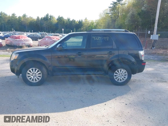 2010 Mercury Mariner Premier with VIN 4M2CN9H74AKJ16743, listed as a IAAI auction lot 42245447 with 160,203 mi miles and . Bid and sale history available at DreamBid. Image 12.