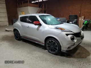2015 Nissan Juke S with VIN JN8AF5MV9FT565414, listed as a Copart auction lot 50915575 with 128,292 mi miles and Salvage Title. Bid and sale history available at carsss.com. Image 4.