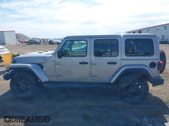 2018 Jeep Wrangler Unlimited Sahara z VIN 1C4HJXEG2JW124882, wystawiony jako IAAI lot #42437816 z przebiegiem Nie podano mil oraz . Historia ofert i sprzedaży dostępna na DreamBid. Obrazek 15.