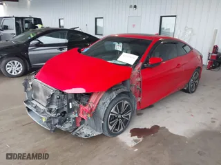 2016 Honda Civic Coupe EX-T with VIN 2HGFC3B37GH355362, listed as a IAAI auction lot 41610618 with NaN miles. Bid and sale history available at carsss.com. Image 17.
