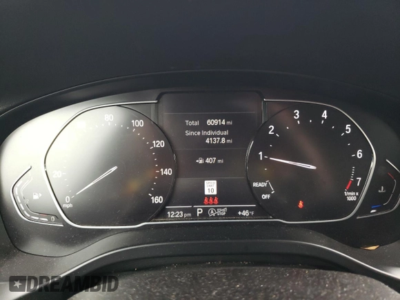 2022 BMW X3 sDrive30i with VIN 5UX43DP06N9M40084, listed as a Copart auction lot 84250634 with 60,914 mi miles and Clean Title. Bid and sale history available at DreamBid. Image 9.