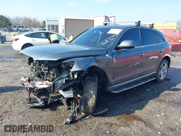 2017 Audi Q5 Premium with VIN WA1C2AFP6HA096704, listed as a IAAI auction lot 41538928 with 57,743 mi miles. Bid and sale history available at carsss.com. Image 17.