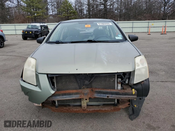 2007 Nissan Sentra with VIN NY73793, listed as a Copart auction lot 51483255 with Not provided miles and Salvage title. Bid and sale history available at DreamBid. Image 5.