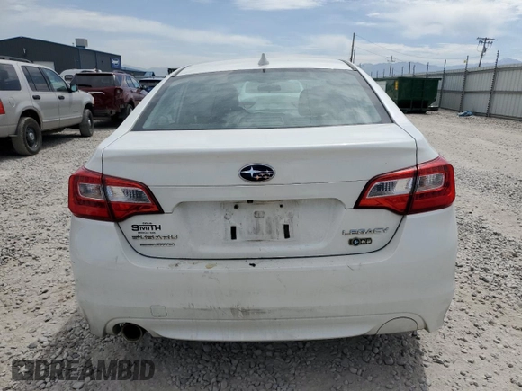 2016 Subaru Legacy Premium with VIN 4S3BNBC63G3040409, listed as a Copart auction lot 60230125 with 171,910 mi miles and Salvage title. Bid and sale history available at DreamBid. Image 6.