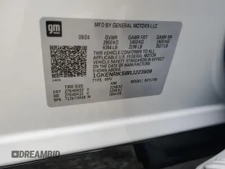 2024 GMC Acadia AWD Denali z VIN 1GKENRKS8RJ223909, wystawiony jako Copart lot #80306294 z przebiegiem 2845 mil mil oraz Szkody całkowita. Historia ofert i sprzedaży dostępna na DreamBid. Obrazek 14.