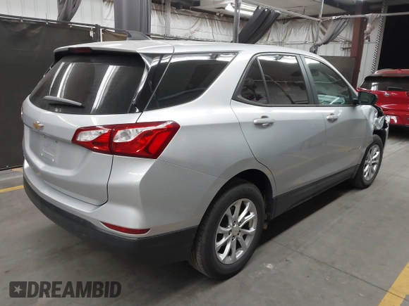 2020 Chevrolet Equinox LS with VIN 2GNAXHEV2L6150150, listed as a IAAI auction lot 41644602 with 100,140 mi miles and . Bid and sale history available at DreamBid. Image 4.