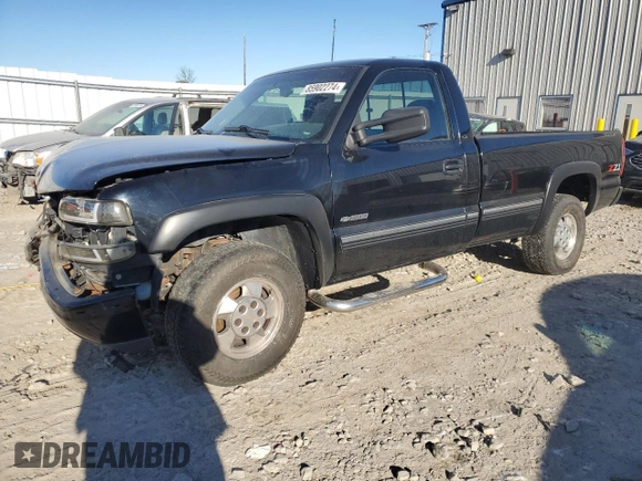 2000 Chevrolet Silverado 1500 with VIN 1GCEK14T1YE374514, listed as a Copart auction lot 85902274 with 115,572 mi miles and Clean Title. Bid and sale history available at carsss.com. Image 1.