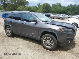 2020 Jeep Cherokee Latitude Plus with VIN 1C4PJMLB8LD638798, listed as a Copart auction lot 57263945 with 63,950 mi miles and Salvage title. Bid and sale history available at DreamBid. Image 4.