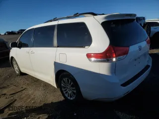 2011 Toyota Sienna XLE AAS with VIN 5TDYK3DC4BS064187, listed as a Copart auction lot 46417045 with 284,599 mi miles and Salvage Title. Bid and sale history available at carsss.com. Image 2.