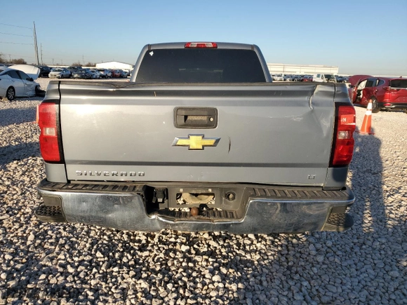 2016 Chevrolet Silverado 1500 LT with VIN 1GCVKREC7GZ305198, listed as a Copart auction lot 48357975 with 0 mi miles and Salvage Title. Bid and sale history available at carsss.com. Image 6.