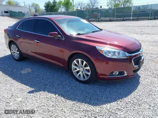 2015 Chevrolet Malibu LTZ with VIN 1G11F5SL5FF343487, listed as a IAAI auction lot 41952492 with 90,844 mi miles. Bid and sale history available at carsss.com. Image 1.
