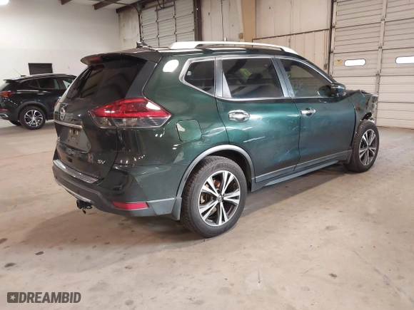 2019 Nissan Rogue SL with VIN 5N1AT2MT1KC709383, listed as a IAAI auction lot 41246437 with 181,109 mi miles. Bid and sale history available at carsss.com. Image 4.