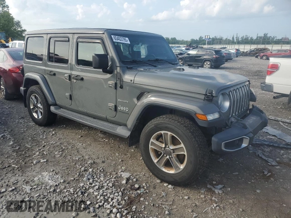 2019 Jeep Wrangler Unlimited Sahara z VIN 1C4HJXEN7KW520659, wystawiony jako Copart lot #65403795 z przebiegiem Nie podano mil oraz Czysty tytuł • Clean title. Historia ofert i sprzedaży dostępna na DreamBid. Obrazek 4.