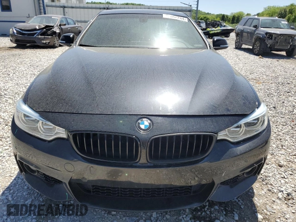 2017 BMW 4 Series 440i with VIN WBA4P1C52HK522393, listed as a Copart auction lot 52006244 with 78,030 mi miles and Clean Title. Bid and sale history available at carsss.com. Image 5.