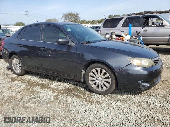 2011 Subaru Impreza Premium with VIN JF1GE6B6XBH500729, listed as a Copart auction lot 45536075 with 132,203 mi miles and Salvage title. Bid and sale history available at DreamBid. Image 4.