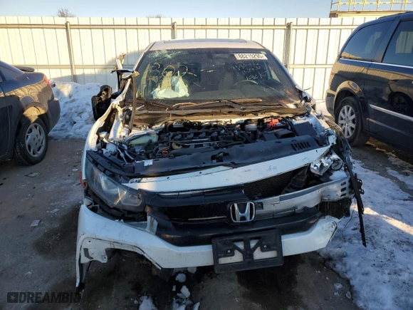 2017 Honda Civic Hatchback EX-L Navi with VIN SHHFK7H7XHU233281, listed as a Copart auction lot 88215295 with 73,142 mi miles and Salvage Title. Bid and sale history available at carsss.com. Image 5.