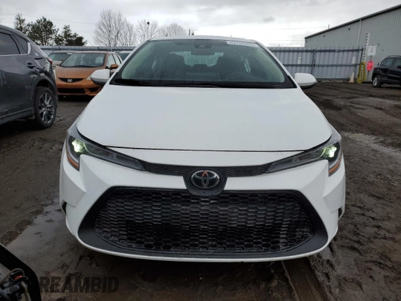 2021 Toyota Corolla L with VIN 5YFBPMBE3MP267780, listed as a Copart auction lot 49126495 with 47,678 mi miles and Salvage Title. Bid and sale history available at carsss.com. Image 5.