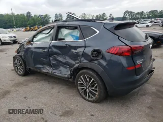 2021 Hyundai Tucson Ultimate with VIN KM8J3CAL4MU338338, listed as a Copart auction lot 54318835 with Not provided miles and Salvage title. Bid and sale history available at DreamBid. Image 2.