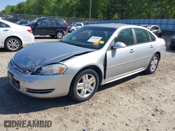 2012 Chevrolet Impala LT Fleet with VIN 2G1WG5E38C1142054, listed as a IAAI auction lot 42010616 with 128,274 mi miles and . Bid and sale history available at DreamBid. Image 2.