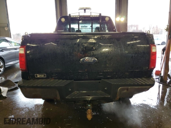 2008 Ford Super Duty F-250 SRW XL with VIN 1FTSX21Y98EB21175, listed as a Copart auction lot 88041985 with 0 mi miles and Salvage Title. Bid and sale history available at carsss.com. Image 6.