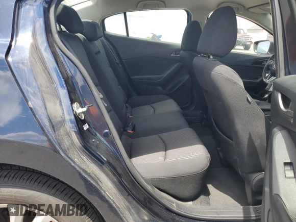 2015 Mazda 3 i Touring with VIN JM1BM1V77F1267454, listed as a Copart auction lot 60651625 with 107,649 mi miles and Salvage title. Bid and sale history available at DreamBid. Image 10.