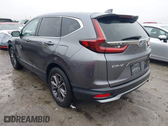 2020 Honda CR-V EX-L with VIN 7FART6H8XLE011609, listed as a IAAI auction lot 41573897 with 95,966 mi miles and . Bid and sale history available at DreamBid. Image 3.