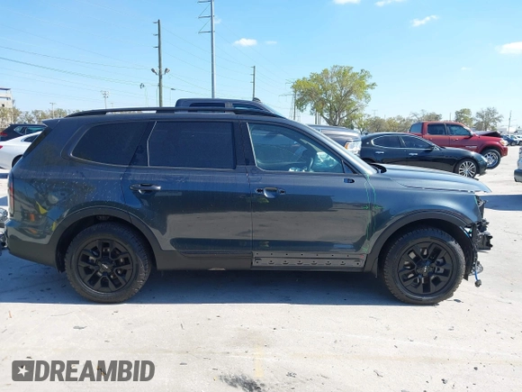 2024 Kia Telluride SX Prestige X-Line z VIN 5XYP5DGC9RG547945, wystawiony jako IAAI lot #41705605 z przebiegiem 7 308 mil mil oraz . Historia ofert i sprzedaży dostępna na DreamBid. Obrazek 14.
