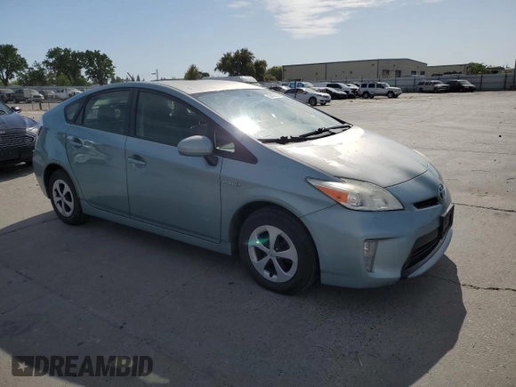 2014 Toyota Prius Four with VIN JTDKN3DU6E1772075, listed as a Copart auction lot 53682175 with 164,685 mi miles and Clean Title. Bid and sale history available at carsss.com. Image 4.