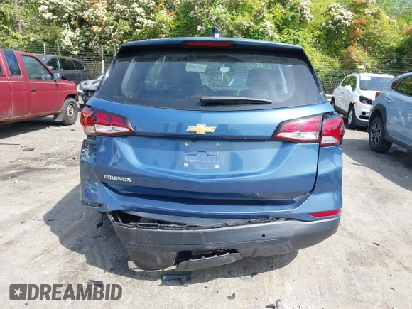 2024 Chevrolet Equinox LS with VIN 3GNAXHEG9RL361156, listed as a IAAI auction lot 42031918 with 10,957 mi miles and . Bid and sale history available at DreamBid. Image 16.