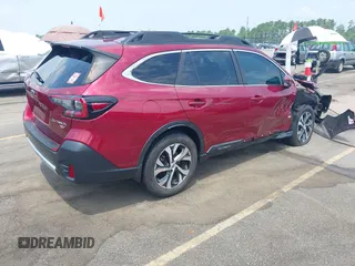 2022 Subaru Outback Limited XT with VIN 4S4BTGND2N3274564, listed as a IAAI auction lot 42569378 with 66,052 mi miles and . Bid and sale history available at DreamBid. Image 4.