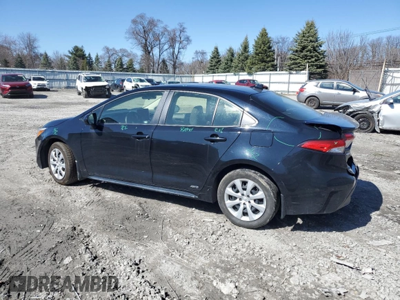 2023 Toyota Corolla Hybrid LE with VIN JTDBDMHE0P3004479, listed as a Copart auction lot 50684405 with 152,092 mi miles and Salvage Title. Bid and sale history available at carsss.com. Image 2.