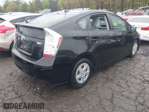 2010 Toyota Prius II with VIN JTDKN3DU8A0146446, listed as a IAAI auction lot 41909654 with 111,005 mi miles. Bid and sale history available at carsss.com. Image 4.