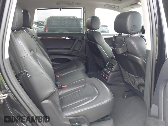 2015 Audi Q7 Premium Plus with VIN WA1LGAFE6FD015762, listed as a IAAI auction lot 42260301 with 125,748 mi miles and . Bid and sale history available at DreamBid. Image 8.