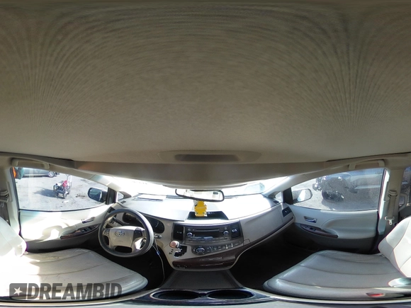 2012 Toyota Sienna XLE AAS with VIN 5TDYK3DC0CS254294, listed as a IAAI auction lot 41274822 with 135,135 mi miles and . Bid and sale history available at carsss.com. Image 20.