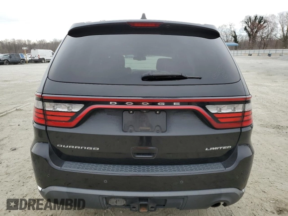 2015 Dodge Durango Limited with VIN 1C4RDHDG9FC694986, listed as a Copart auction lot 47779525 with 192,598 mi miles and Salvage Title. Bid and sale history available at carsss.com. Image 6.