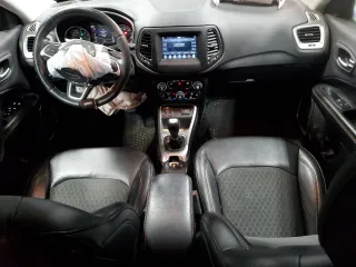 2019 Jeep Compass Latitude with VIN 3C4NJCBBXKT711715, listed as a Copart auction lot 52014415 with 57,527 mi miles and Non Repairable. Bid and sale history available at DreamBid. Image 8.