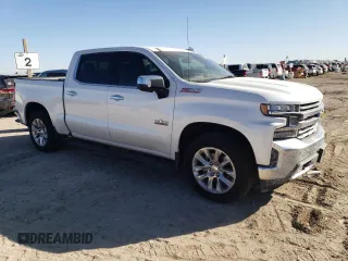 2021 Chevrolet Silverado 1500 LTZ with VIN 3GCUYGED1MG302090, listed as a Copart auction lot 47134305 with 91,830 mi miles and Salvage Title. Bid and sale history available at DreamBid. Image 4.