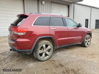 2015 Jeep Grand Cherokee Limited with VIN 1C4RJFBM1FC112689, listed as a Copart auction lot 48201275 with 180,568 mi miles and Clean Title. Bid and sale history available at carsss.com. Image 3.
