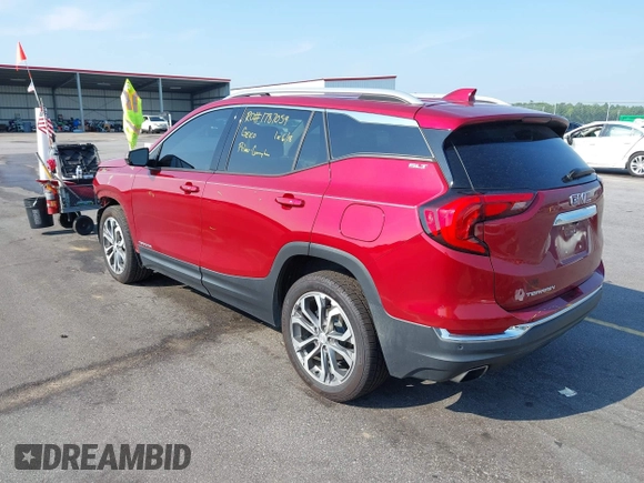 2020 GMC Terrain SLT z VIN 3GKALPEX1LL119567, wystawiony jako IAAI lot #42573634 z przebiegiem 82 361 mil mil oraz . Historia ofert i sprzedaży dostępna na DreamBid. Obrazek 3.