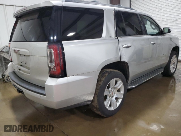 2015 GMC Yukon SLT with VIN 1GKS2BKC5FR615853, listed as a Copart auction lot 56153235 with 200,023 mi miles and Clean Title. Bid and sale history available at DreamBid. Image 3.