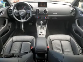 2017 Audi A3 Sedan Premium with VIN WAUB8GFF6H1073561, listed as a Copart auction lot 61051214 with 38,342 mi miles and Salvage Title. Bid and sale history available at carsss.com. Image 8.