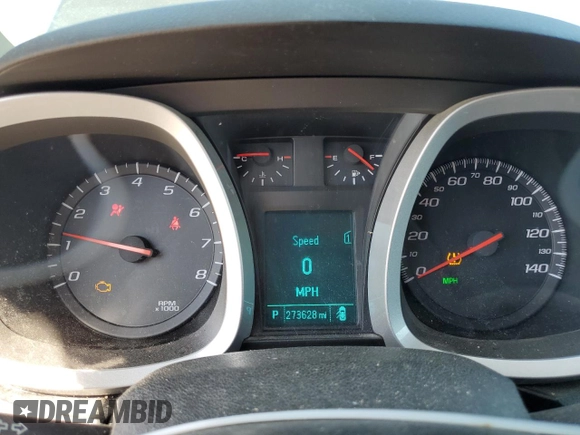 2012 Chevrolet Equinox 2LT with VIN 2GNFLNE5XC6269371, listed as a Copart auction lot 55015975 with 273,628 mi miles and Salvage Title. Bid and sale history available at DreamBid. Image 9.