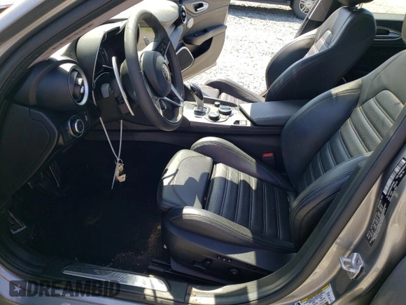 2018 Alfa Romeo Giulia Ti Sport with VIN ZARFAEEN9J7597446, listed as a Copart auction lot 51246143 with 0 mi miles. Bid and sale history available at carsss.com. Image 7.