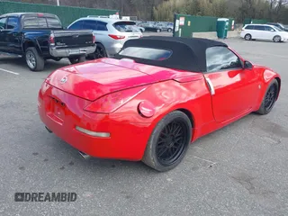 2008 Nissan 350Z Touring with VIN JN1BZ36A08M850394, listed as a IAAI auction lot 42063210 with 108,249 mi miles. Bid and sale history available at carsss.com. Image 4.