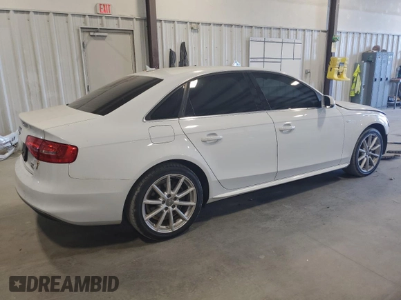 2015 Audi A4 Premium with VIN WAUBFAFL1FN022614, listed as a Copart auction lot 68647674 with 115,724 mi miles and Salvage Title. Bid and sale history available at carsss.com. Image 3.