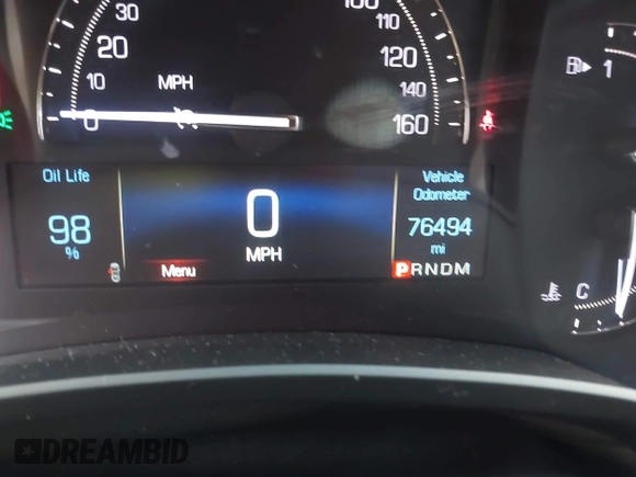 2017 Cadillac XTS Luxury with VIN 2G61M5S38H9151248, listed as a IAAI auction lot 42111780 with 76,494 mi miles. Bid and sale history available at carsss.com. Image 15.