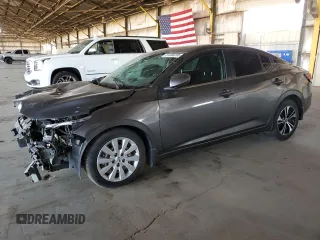 2023 Nissan Sentra SV z VIN 3N1AB8CV4PY323717, wystawiony jako Copart lot #61205295 z przebiegiem Nie podano mil oraz Szkoda całkowita • Salvage title. Historia ofert i sprzedaży dostępna na DreamBid. Obrazek 1.