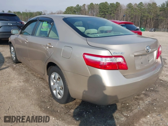2009 Toyota Camry with VIN 4T4BE46K99R100700, listed as a IAAI auction lot 41762559 with 160,999 mi miles. Bid and sale history available at carsss.com. Image 3.